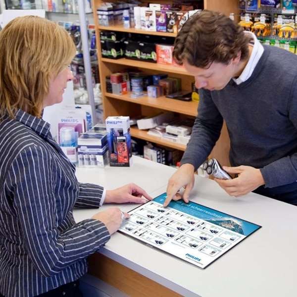 Windo Display, poster holder for table, A4