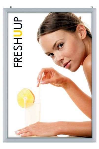 LED Slim Light LUX 70x100cm Double sided - Horizontal -