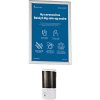 Hand Dispenser 500 ml and Alu Snap Frame A4 - Wall Set #1