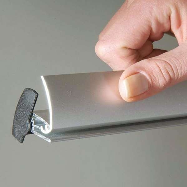 BANNER-LINE posterlist 30mm 150cm Alu