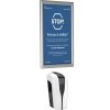 Hand Dispenser 1000 ml and Alu Snap Frame A3 - Wall Set #1