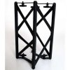 Crown Truss Single Banner, 15 x 15 cm, black exhibition wall #7