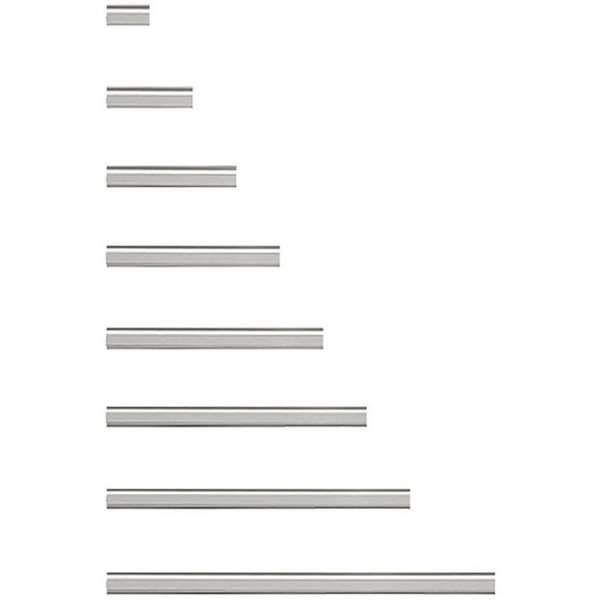 300 cm alu list with tape, for Crown Truss banner