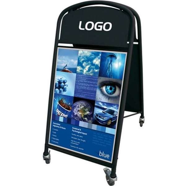 Ellipse Lux Pavement Board with wheels, black, A1