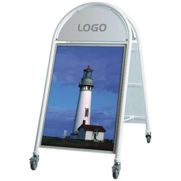 New Gotik Lux Pavement Board, white, A1