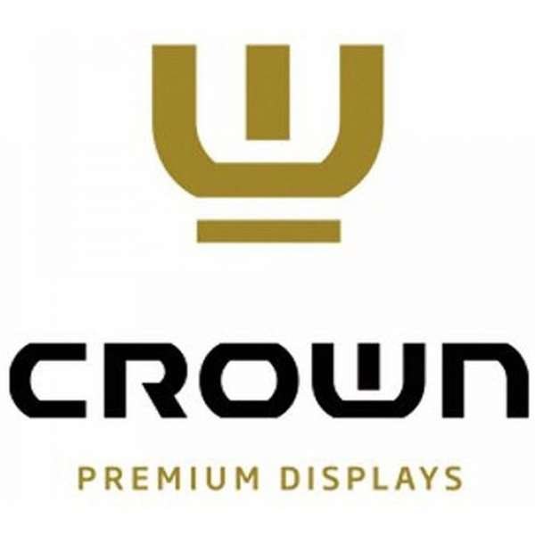 CROWN  LED OUT BOX, A0 double sided - black