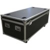 Transport Flight Case, Small, black box with 4 wheels #1