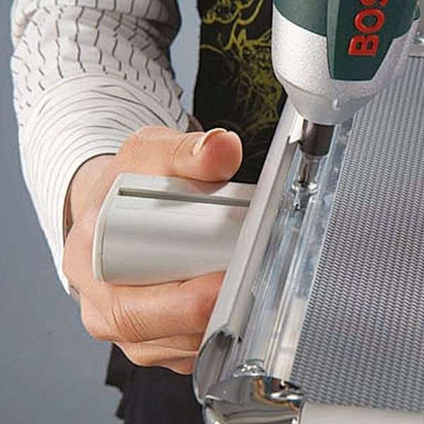 Mini Multi Stand with A4 Snap Frame and round shelf