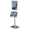 Mini Multistand 5 -Single sided A3 Snap Frame + A3 Steel shelf #2