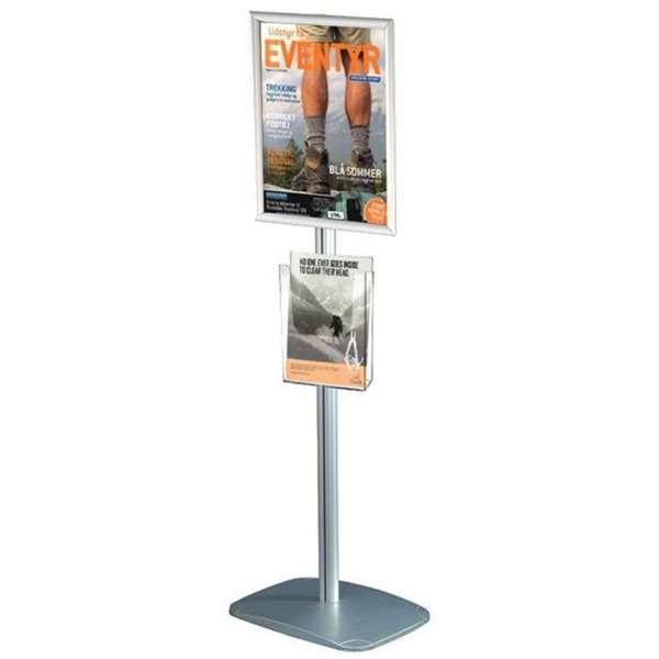 Mini Multistand 3 -Single sided A3 Snap Frame + A4 Brochure holder