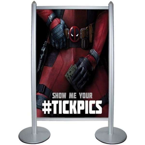 Multi Stand Wall, alu/silver