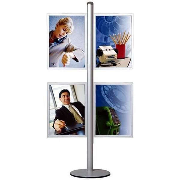 MULTISTAND 15  Double sided with 4 pcs. A2 Slide-in Vertical