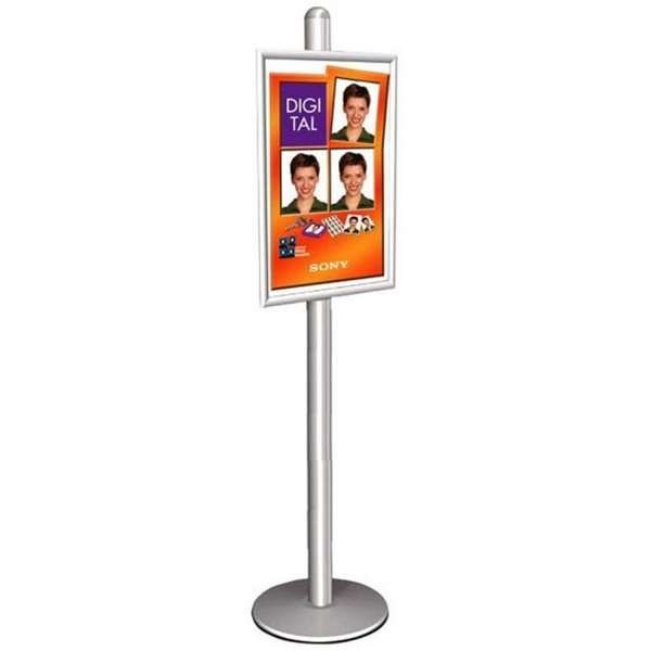 MULTISTAND 9 Single sided  1 x 60x85 cm Alu