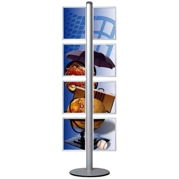 MULTISTAND 13  Double sided with 8 pcs. A4 Slide-in Vertical