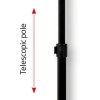 Infostand Telescopic Black  A4 #3