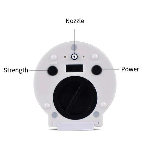 Aluminum info stand with 25 mm alu
snap-frame for A4 poster and 500 m. dispenser