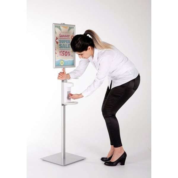 Hand Sanitizer Stand, A4