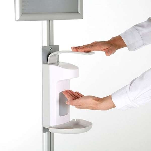 Hand Sanitizer Stand, A4
