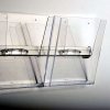 Wall Dispenser List, with 2 x A4 acrylic holders #8