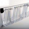 Wall Dispenser List, with 2 x A4 acrylic holders #4