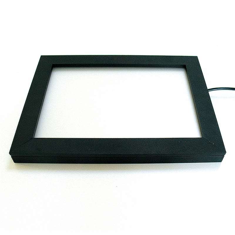 CROWN  LED OUT BOX, A4 single sided - black