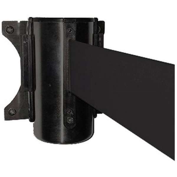 Wall Dispenser, black, with 1,8 m black belt