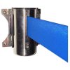Crowd control belt dispenser wall, blue #1