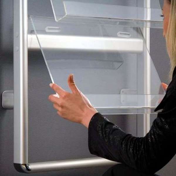 INFO-LINE WALL 8xA4 alu