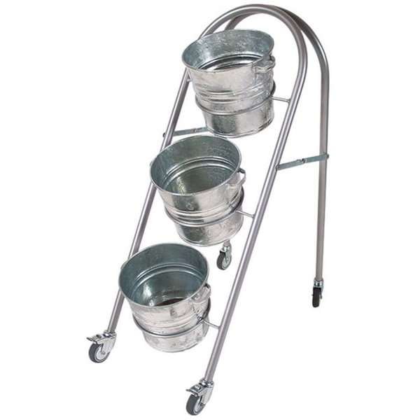 Shop Display with 3 buckets