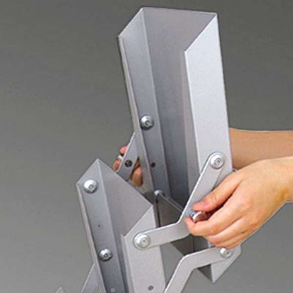 QUICK BROCHURE STAND 5xA4 w/bag