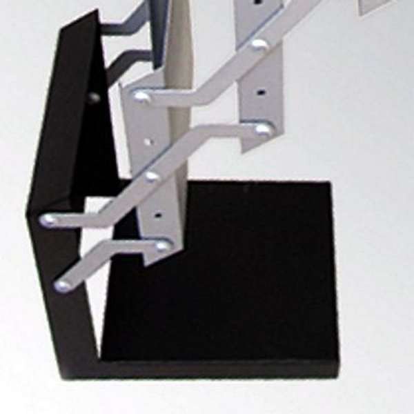 QUICK BROCHURE STAND 5xA4 w/bag