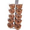 Shop Display with 10 round baskets #1