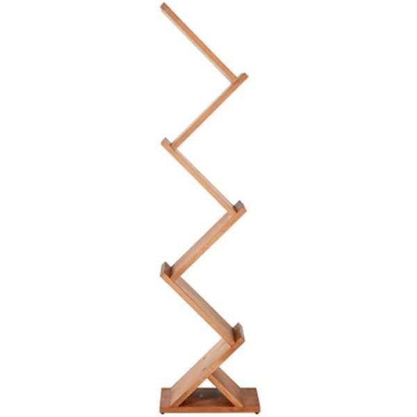 Wooden Brochureholder Zig Zag. 5xA4