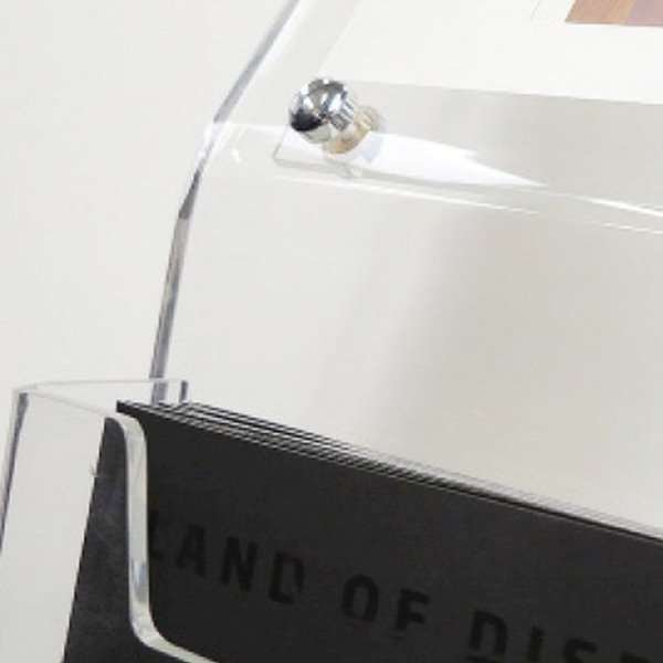 Acrylic Info Stand, for A4 brochures