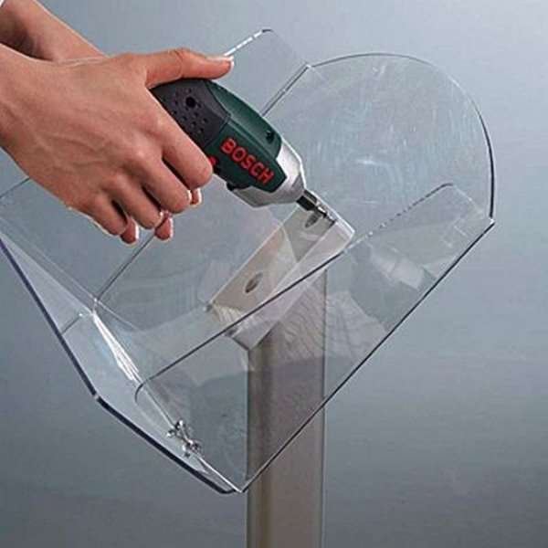 EXPO BROCHURE STAND A4-vertical alu