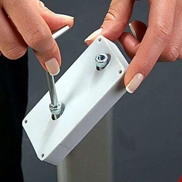 EXPO BROCHURE STAND A4-vertical alu