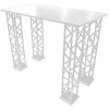 Crown Truss Counter, Rectangle, small, white desk #1