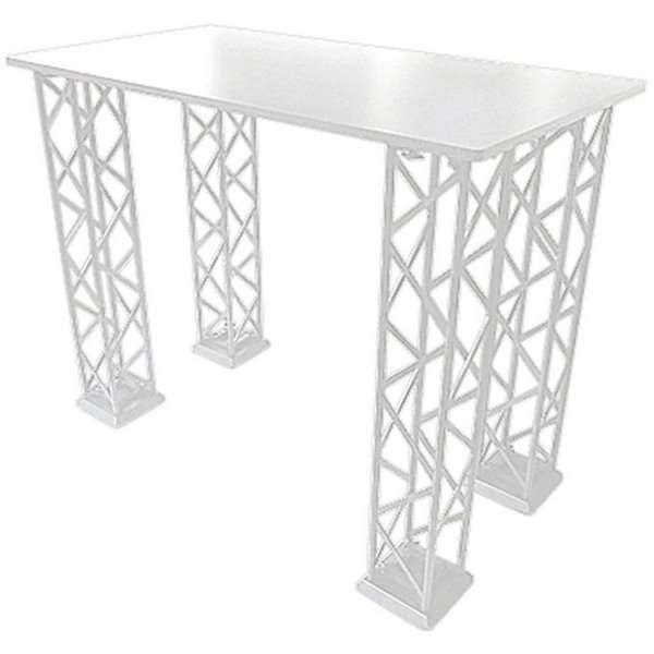 Crown Truss Counter, Rectangle, small, white desk