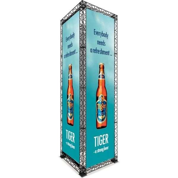 Crown Truss Tower, 15 x 15 cm, black