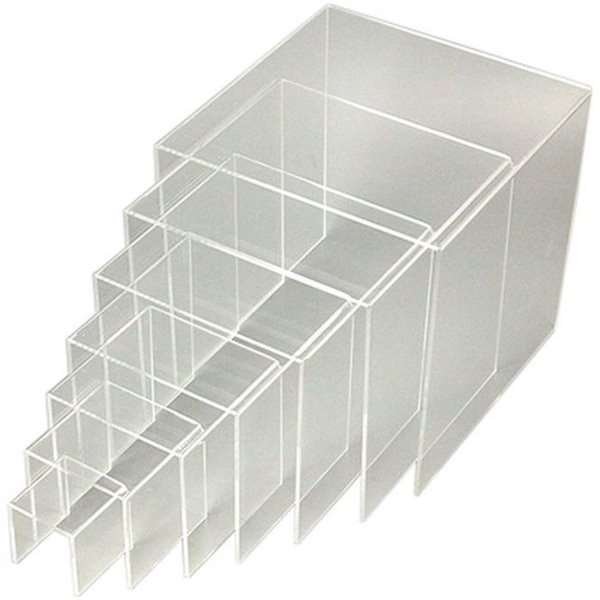 Nesting Shelves x 7, clear acrylic