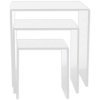 Nesting Shelves x 3 in clear acrylic #1