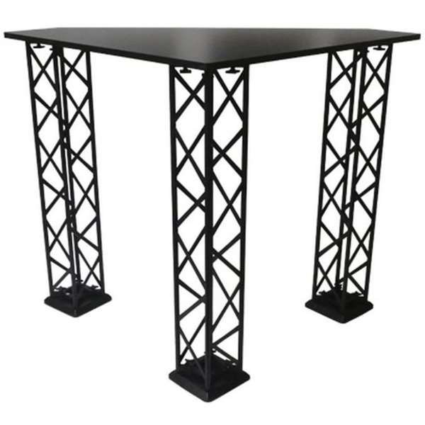 Crown Truss Counter, Triangle, black desk