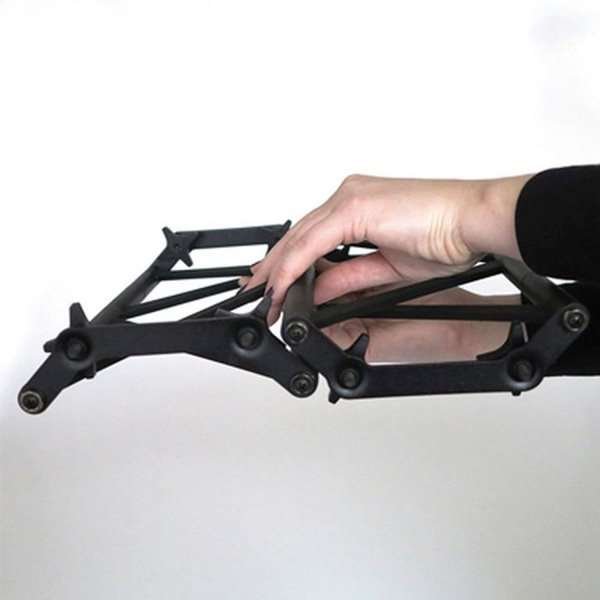 Crown Truss Counter, Rectangle, large, black desk