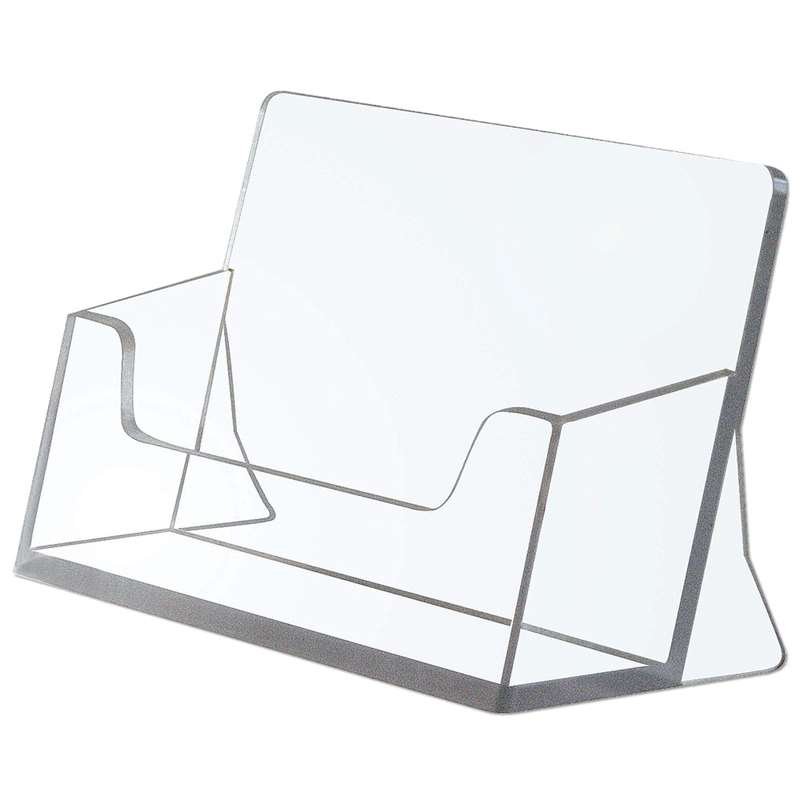 Cardholder horisontal - clear