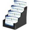 Business Card holder, 4 pcs. - horizontal - black #1