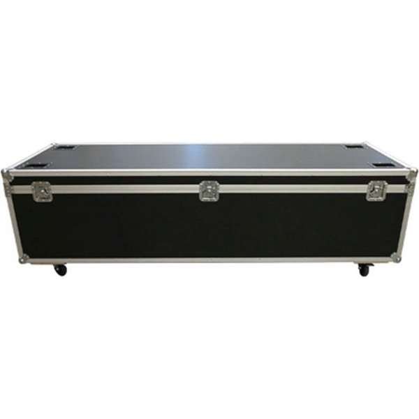 Transport Flight Case, Small, black box with 4 wheels
