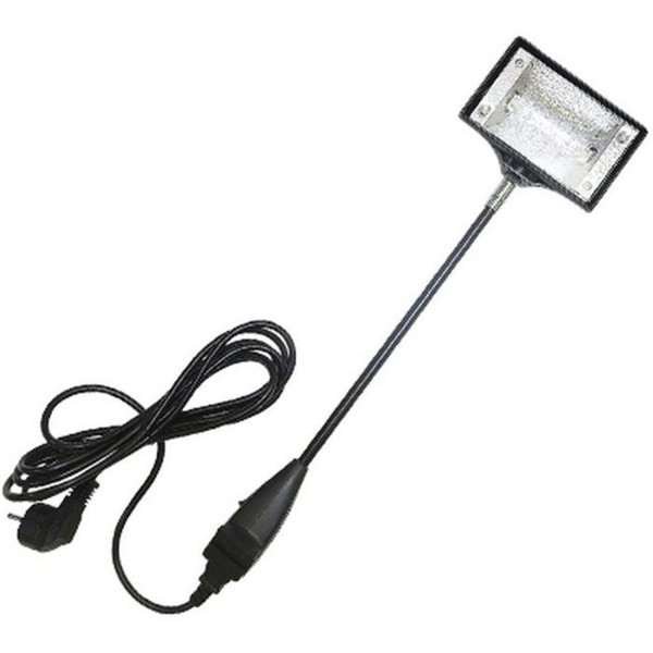 Spot, black, 150W, with holder for Pop-up Wall