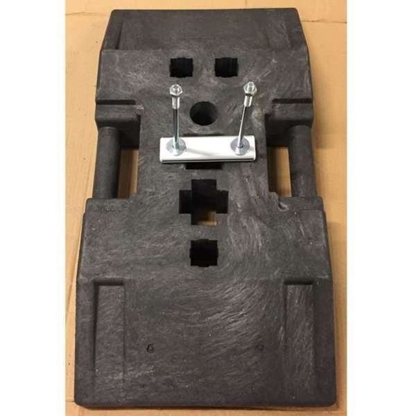 Heavy Center Base, for Crown Truss 15, black