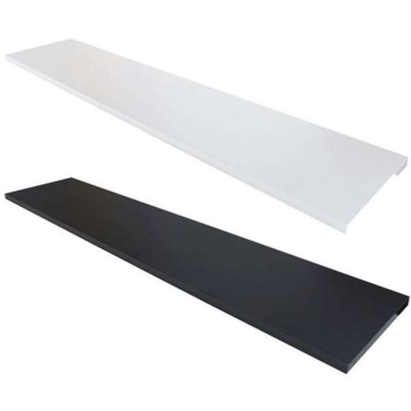 Shelf I-shape, 120 cm, for Crown Truss 15, black