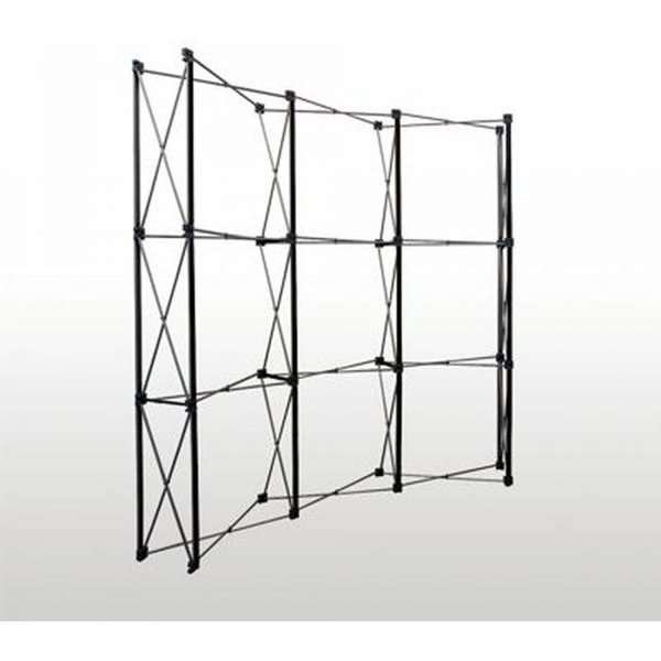 Pop-up Wall Curved, 3 sections